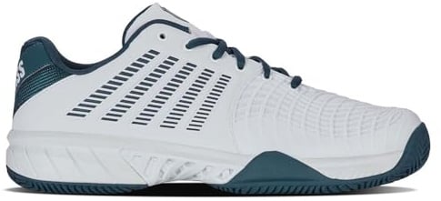 K-Swiss Men's Express Light 3 Tennis Shoe, White Stargazer, 7 UK
