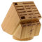 ZWILLING 35101-840 Swivel Knife Block, Wood, Bamboo