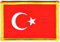 Flaggen Aufnäher Patch Türkei Fahne Flagge NEU