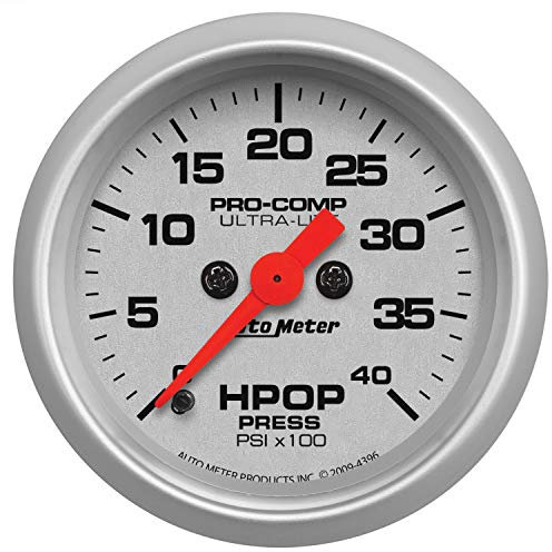 Auto Meter 4396 Ultra-Lite High Pressure Oil Pump Gauge