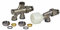 Giacomini - Grifería gas de radiador - Válvula 2 vías R438TG 1/2 x 16 - : R438X062