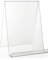 VITAdisplays® DIN A4 Buchständer/Buchstütze/Buchhalter als Warenträger aus original PLEXIGLAS® (Acrylglas, Transparent)