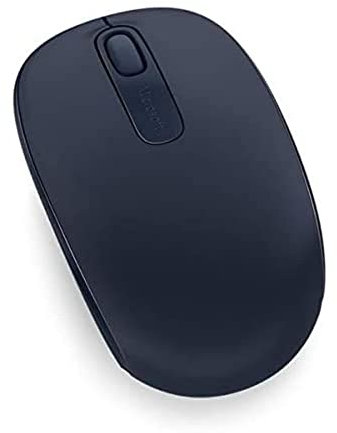 Microsoft 1850 Mobile Mouse Wireless, Accessori PC Ambidestro, Windows/Android, Blu