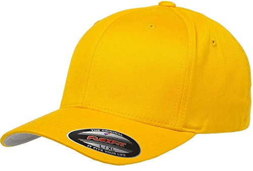 Flexfit Herren Baseball Cap Gold gold Erwachsene Small/Medium (6 3/4 - 7 1/4)