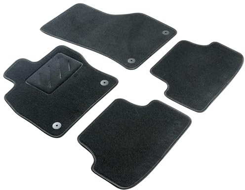 WALSER Comfort Auto Teppiche für Peugeot 4008 05/2012-Heute, 100% passgenaue Auto Fußmatten Made in Europe, Fußmatte Auto, Autoteppich Auto, Fussmatten Auto