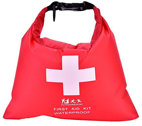 Wasserdicht Erste Hilfe Tasche,1.2L Outdoor Sport Verbandtasche Trockensäcke First Aid Kit Tasche Ideal für Outdoor Aktivitäten Camping