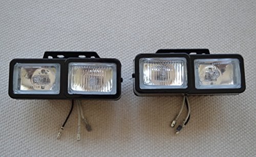 VNVISES5060 2x Universal Front Double Function Spot & Nebel 12V Lights H3 55W Halogen Lampen Auto Van Bus SUV 4x4