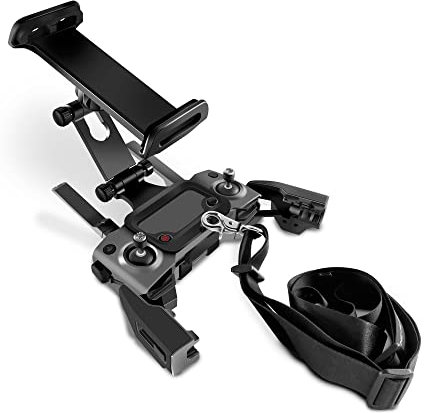 Tineer Support de Support étendu Avant pour télécommande pour Drone DJI Mavic Mini/Mavic 2 Pro/Zoom/Mavic Air/Spark, Support 4.6-11 Pouces Support Avant pour téléphone Clip de Montage de Tablette