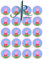 Peppa Pig 20st Muffinaufleger, Tortenaufleger,Geburtstag,