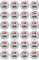 AK Giftshop I Love Liverpool - 24 Edible Cupcake Toppers Cake Decorations - Easy Precut Circles