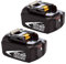 BL1860B per Makita 18 V Batteria di ricambio per Makita BL1860 BL1850B BL1850 BL1840 BL1845 BL1835 BL1830 BL1815 LXT-400 con indicatore