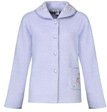 Slenderella Polar Fleece Buttoned Bedjacket