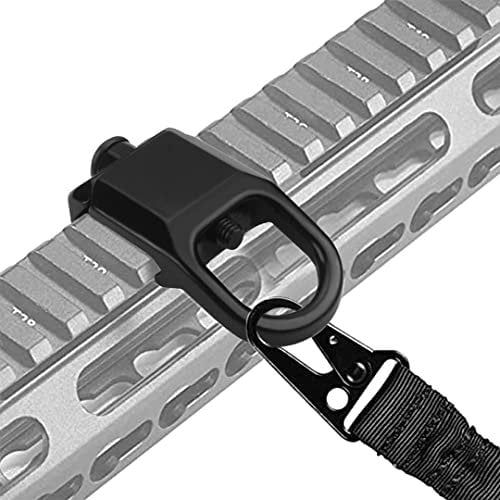 Easyhomie Picatinny Sling Mount, Adattatore Tatical Sling Adapter Clip, Quick Release Loop Sling Adattatore per M-Lok Piastra di montaggio rimovibile