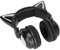 LED Cute Cat Ear Headset, Laptop PC Stereo Gaming Headset, Kabelloser Bluetooth 5.3 Gaming Kopfhörer mit Mikrofon für PC Laptop Smartphone/für Kinder Jungen & Mädchen