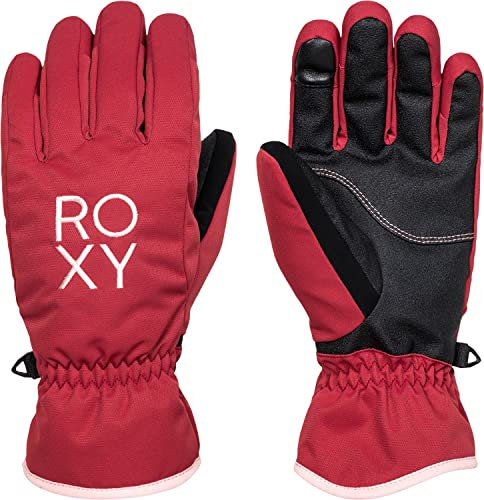 Roxy Damen Freshfields Isolierte Snowboard-/Skihandschuhe (Gr e L, Brick Red (RQN0))