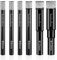 Tykovon Diamond Drill Bits - 6 Pcs Set, 6mm-12mm, for Granite, Marble, Tile, Glass & Hard Materials, Round Shank, Dry Drill Bits