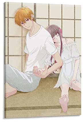 Tohru Fruits Basket Anime Poster Decorative Painting Canvas Wall Art Living Room Posters Bedroom Painting 16x24inch(40x60cm)