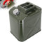 YILEFU Barril De Gasolina De Acero Inoxidable 10L/20L/25L/30L/40L/50L/60L Garrafa Gasolina Deposito Gasoil Lata De Gasolina Y Diésel En Metal Bidón De Combustible De Boquilla,20L