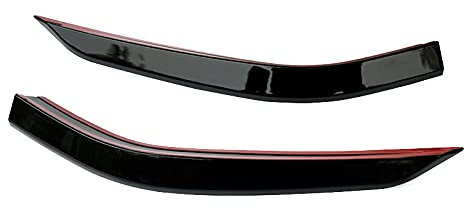 Daweglop Golf 7.5 7.5 2018-2020 Spoiler Laterale Nero Acciaio o Alluminio Verniciato Nero Autoadesivo