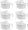 AOVNA D-shaped Plastic Bird Food Bowl with Hook - Parrot Cage Feeder (6)