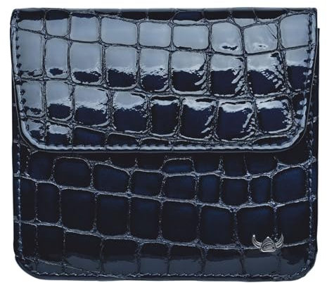 Golden Head Cayenne RFID Protect Billfold Coin Wallet with Front Snap Closure Nightblue