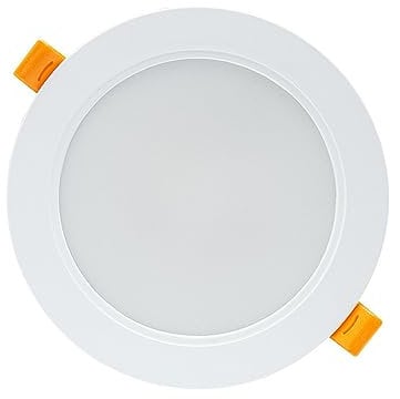NCC-Licht LED Einbauleuchte Downlight DURE 3 Weiß rund Ø14,5cm IP54 12W 1500lm Tageslicht 6000K kaltweiß 110°