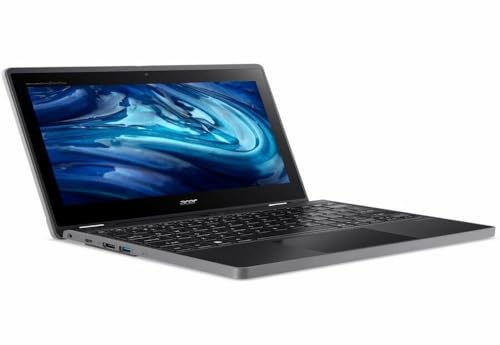 Acer TravelMate Spin B3 B311R-33 TMB311R-33-C872 11.6 Touchscreen Convertible 2 in 1 Notebook - HD - 1366 x 768 - Intel N100 Quad-core (4 Core) - 8 GB Total RAM - 128 GB SSD - Black