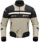 BORLENI Motorradjacke Herren Winter Motorrad Jacke Textiljacke Winddicht mit Herausnehmbarem Liner Protektoren Protektor Jacke Roller Biker Touren 4 Jahreszeiten Herren Damen Braun XXL