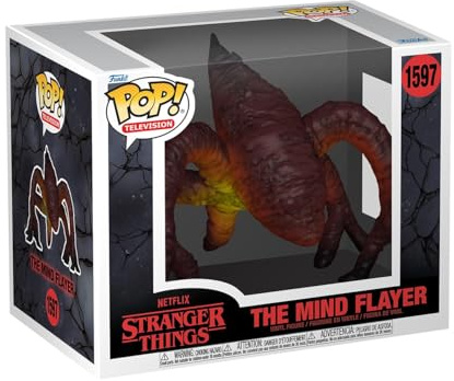 Funko Pop! Super: ST Rift - Monster - Mind Flayer - Stranger Things - Vinyl-Sammelfigur - Geschenkidee - Offizielle Handelswaren - Spielzeug Für Kinder und Erwachsene - TV Fans