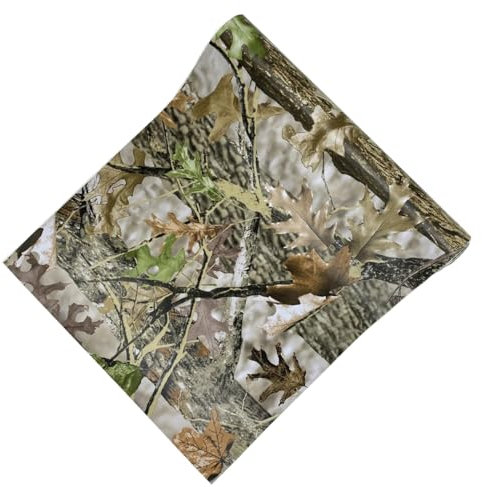 Cozylkx Camouflage-Vinylfolie Fürs Auto, 30cm x 150cm, Woodland-Vinylfolie, Autofolie, Außen- Und Innenschutzfolie Für Auto Und Motorrad