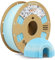OVERTURE Rock PLA Filament 1.75mm, Marble PLA 1kg Spule (2.2lbs), Maßgenauigkeit +/-0.02mm, für Drucker 3D(Rock Gletscherblau)