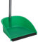 MAYA Recogedor Plus con Regleta de Goma. Pala de Polipropileno Reciclado y Palo Metálico Plastificado. Máxima Estabilidad. Altura 78 cm (Verde)