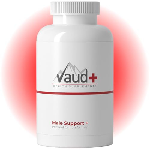 VAUD® Gélules pour hommes | L-Arginine hautement dosée 1000 mg | 100 gélules | Fabriqué en Suisse | Complément alimentaire pour hommes