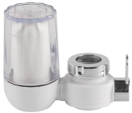 Laroal Filtre à Eau pour Robinet, Filtre à Eau pour Robinet, purificateur d'eau pour Robinet de Cuisine et de Douche, pour réduire Le Chlore, Le calcaire, Les métaux Lourds et Les odeurs désagréables
