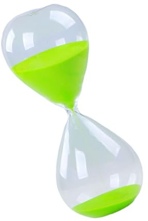 RETUOLWAG 60 Minuten Glas-Sanduhren 1 Stunde große Sanduhren Timer für Studenten, Lehrer und Profis in verschiedenen Einstellungen