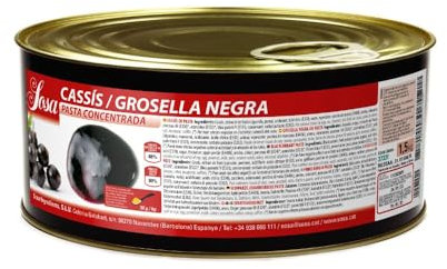SOSA Pasta concentrada de Grosella negra (Cassís) - Formato 1.5kgs