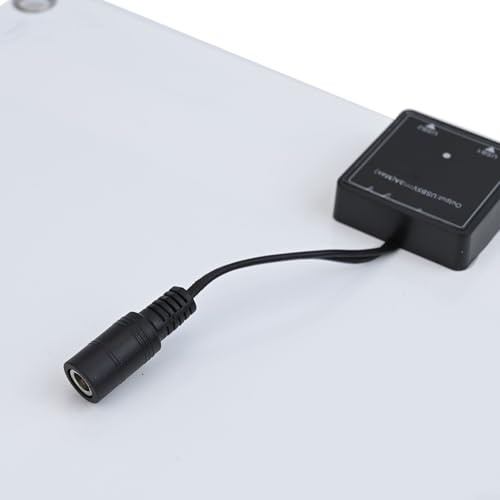 Kit de panneau solaire 50 W 12 V monocristallin avec deux ports USB pour voiture, camping-car, bateau, camion, VTT et camping en plein air, chargeur à régime lent pour (SKU)