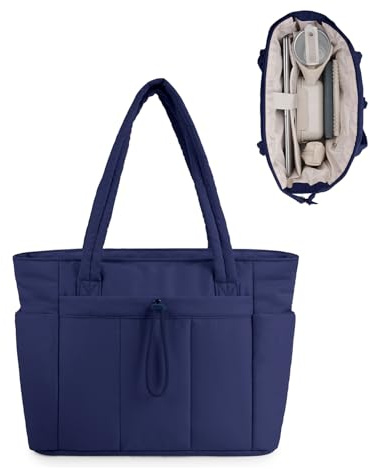 Handtasche Damen Tote Bag, Große Shopper Tasche für Büro, Schule und Reisen