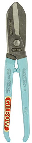 GilbowG245 Straight Tin Snip 8-inch, IWTG2458