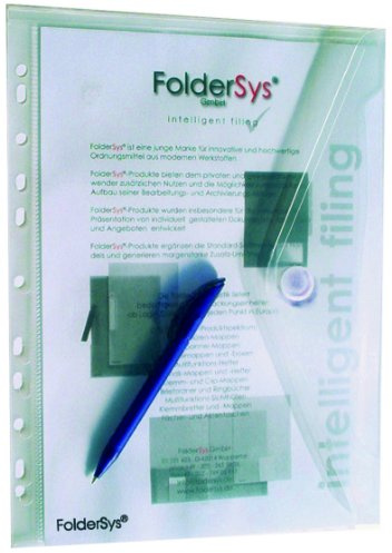 FolderSys A4 Dokumentenhalter aus perforiertem Polypropylen,10 pieces