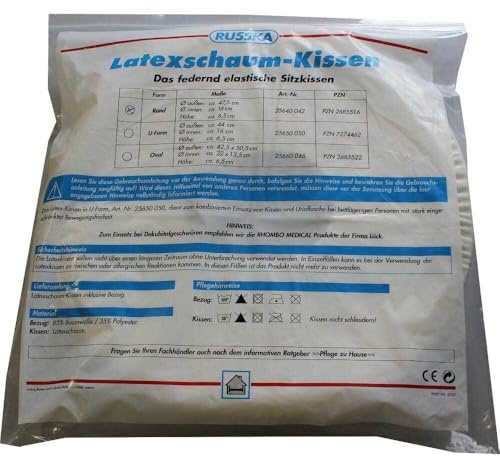 LATEX SCHAUMKISSEN rund 42 c 1 St