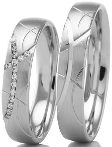 500/- Palladium Eheringe B-48-02669-70