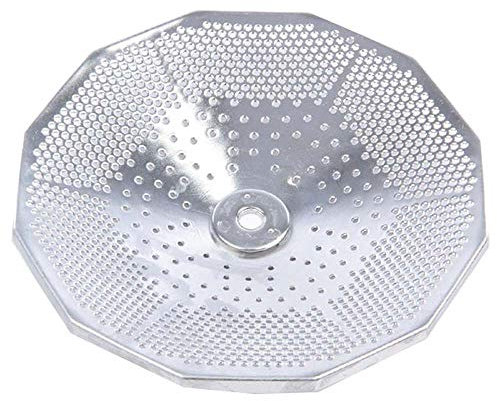 LOUIS TELLIER - Grille 2,5 mm pour moulin étamé semi-professionnel N°3 en acier inoxydable - Parfait pour les purées, potages et compotes - Qualité professionnelle - Fabriqué en France