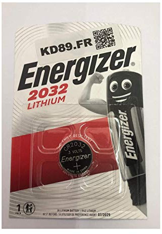 Energizer 2032 Lithium Coin Battery (Pack of 10)