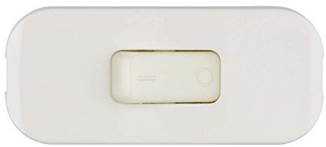 Legrand - Interrupteur à bascule pour lampe - lumineux - bipolaire - blanc