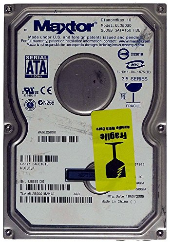 Maxtor 250 Go Disque Dur SATA2 Disque Dur DiamondMax 10 Disque 6l250s0 SATA id14142