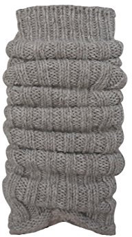 1 Paar Grobstrick-Stulpe mit Alpakawolle Legwarmers für Teenager und DamenCH-354 (taupe)
