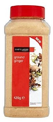 Chef's Larder Ground Ginger 420g x 3 (1260g)