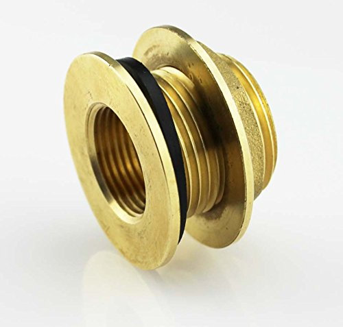 Regentonnendurchführung Messing AG 1 x IG 3/4