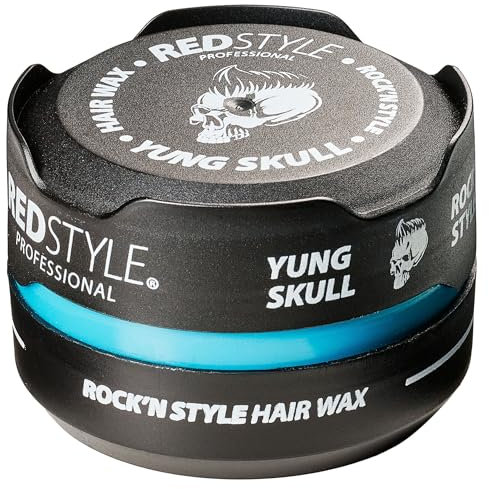 Redstyle Professional Haarwachs für Männer - Starker Halt & Mattes Finish - Haarwax für alle Haartypen - Professionelles Hairstyling - Blau Bubble Gum
